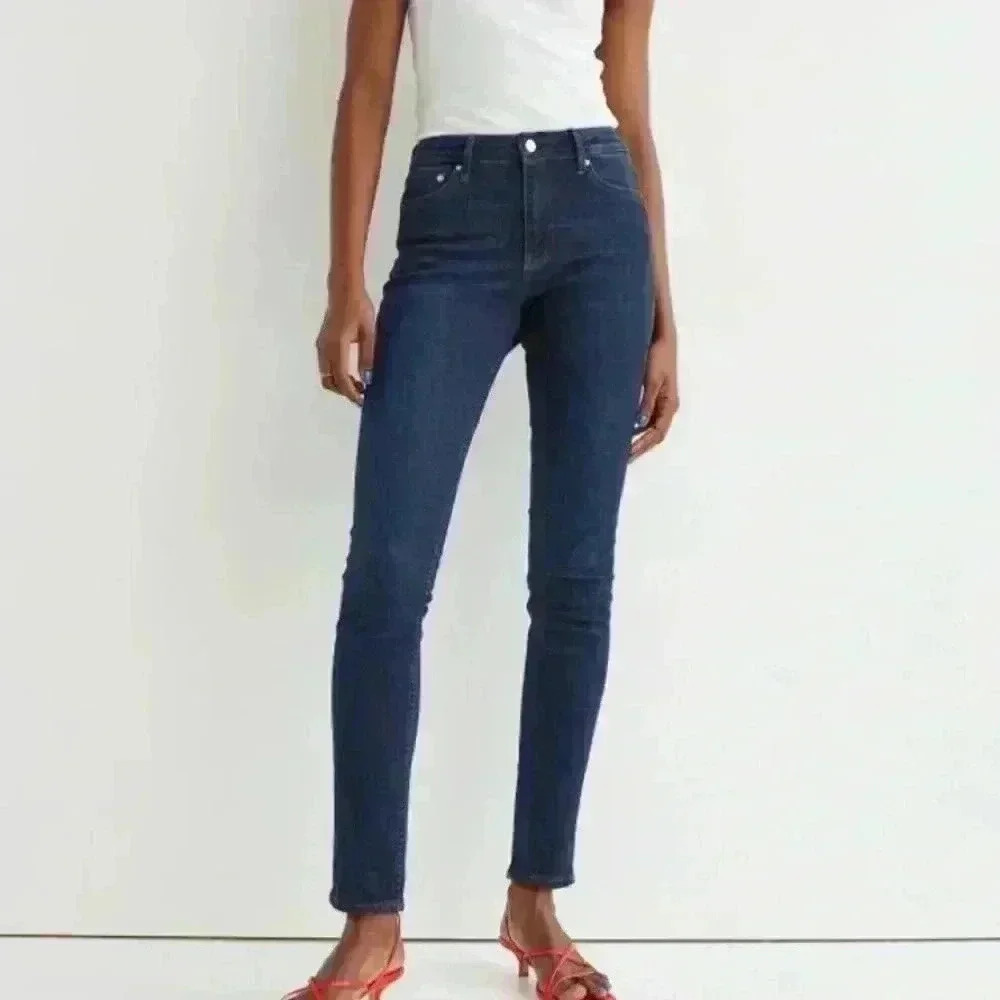 💙H&M | Skinny, Ankle Mid-rise Jeans